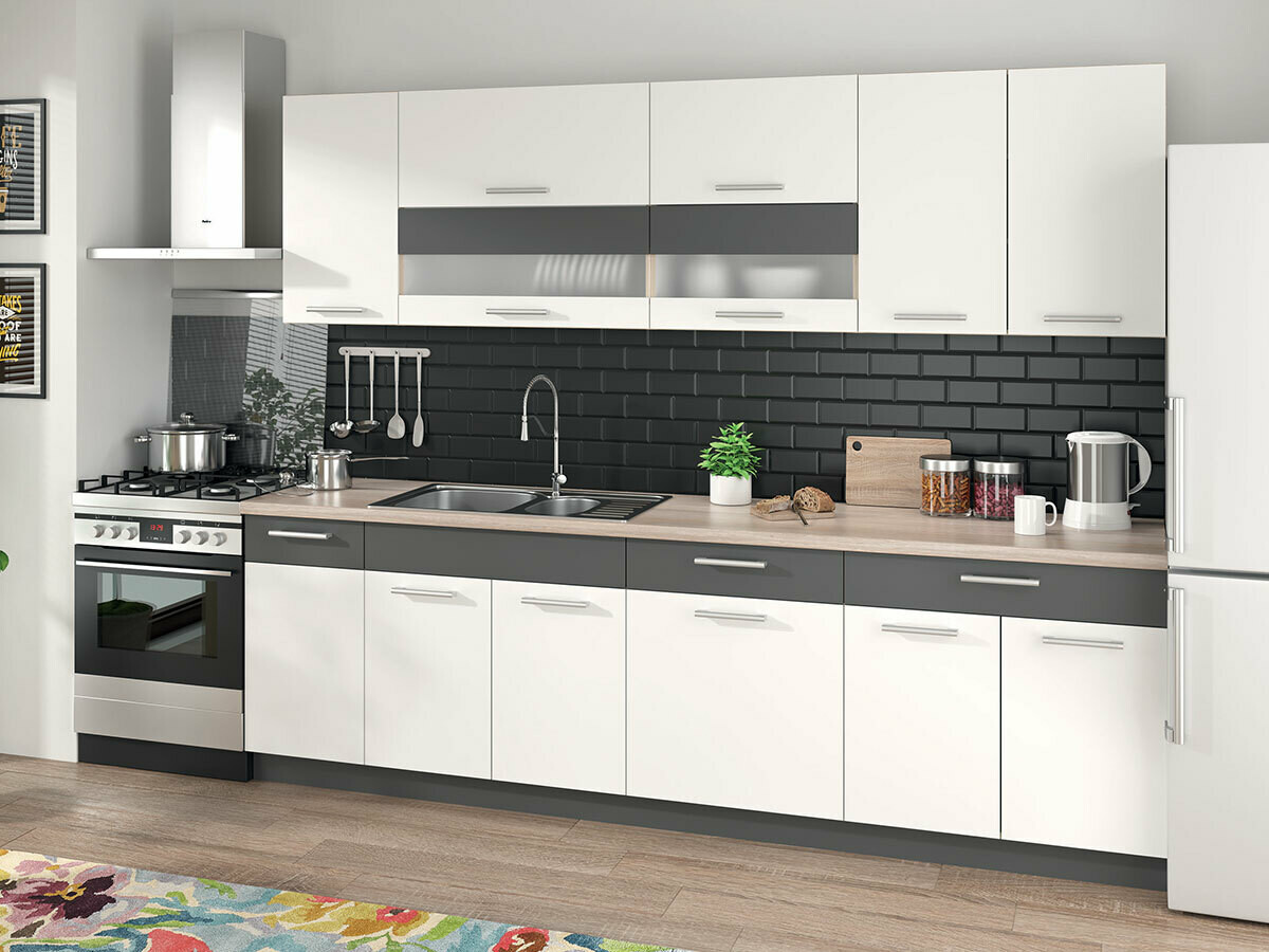 Dulap de perete modular Mode White 122