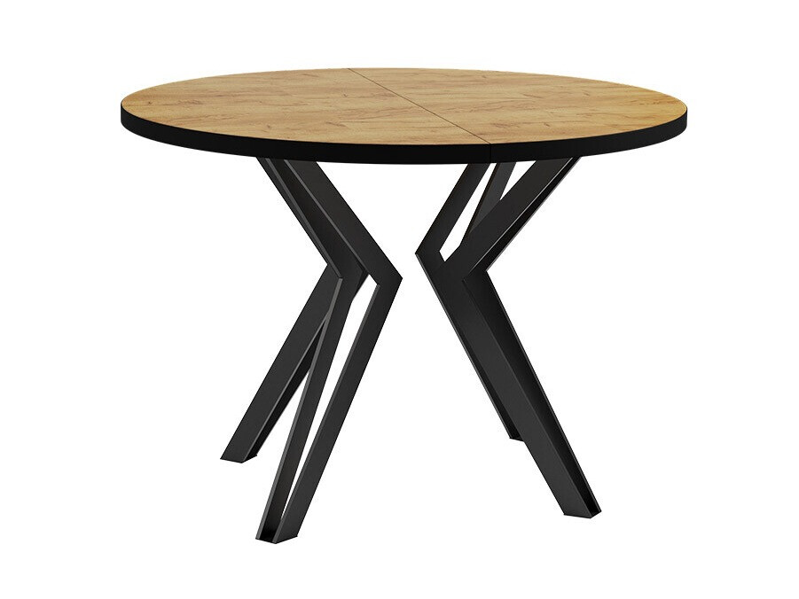 Masă Oswego 111 (Stejar Craft auriu + Negru)
