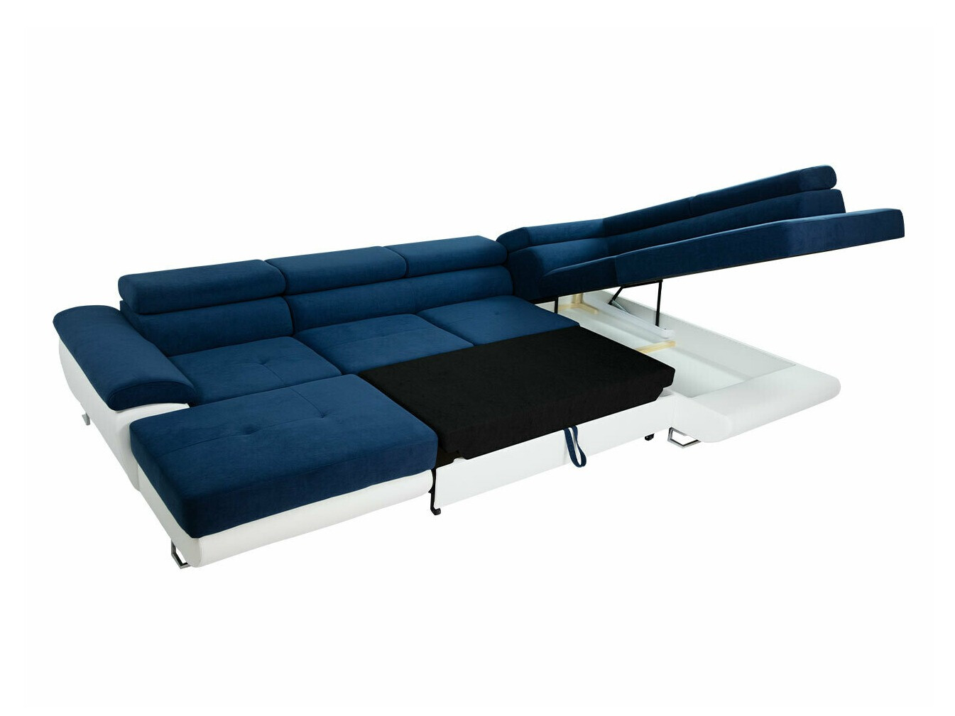 Colțar Comfivo Ruta IV (Soft 017 + Uttario Velvet 2967 + Uttario Velvet 2959)