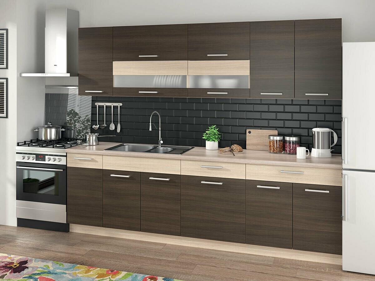 Dulap de perete modular Mode Dark 107