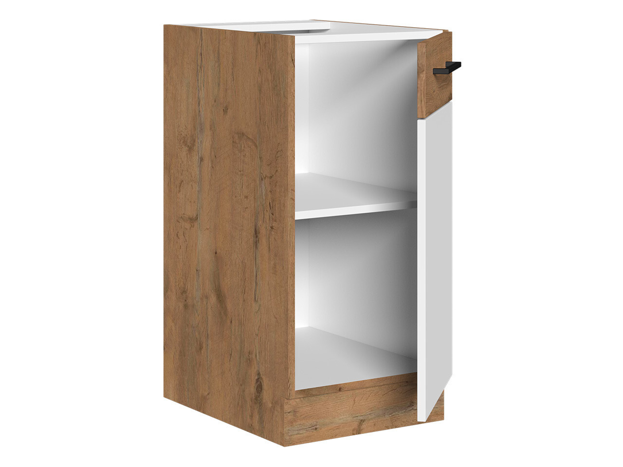 Dulap modular cu uși Wood Grey 120