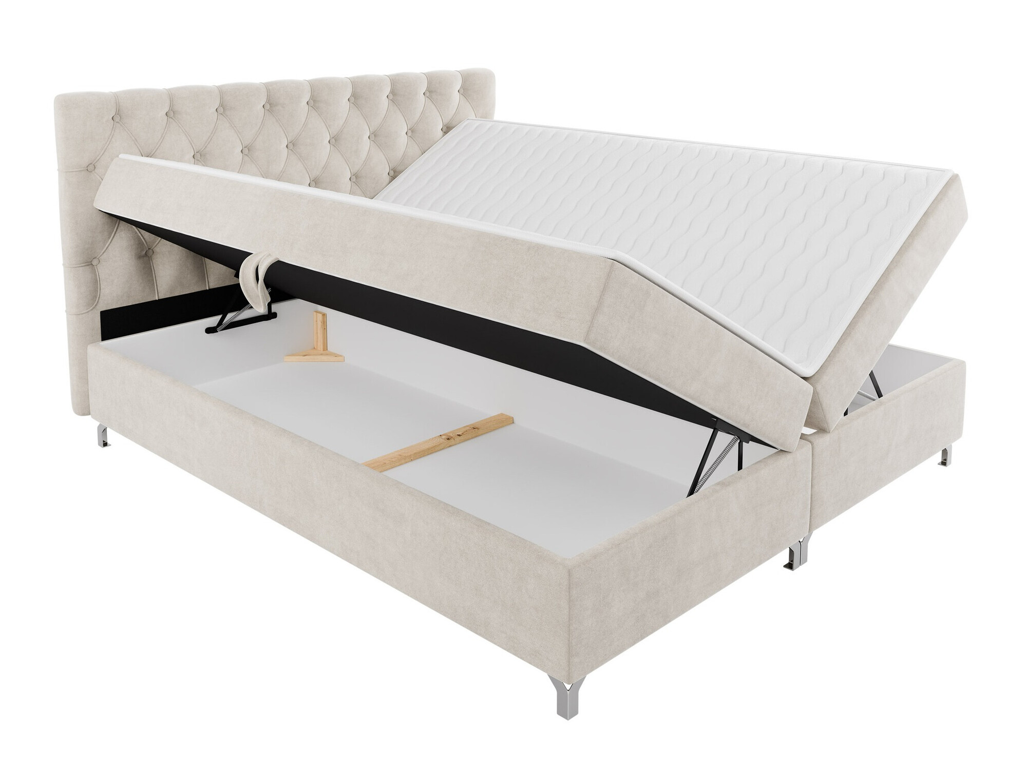 Pat boxspring Memphis 141 (Manila 02)