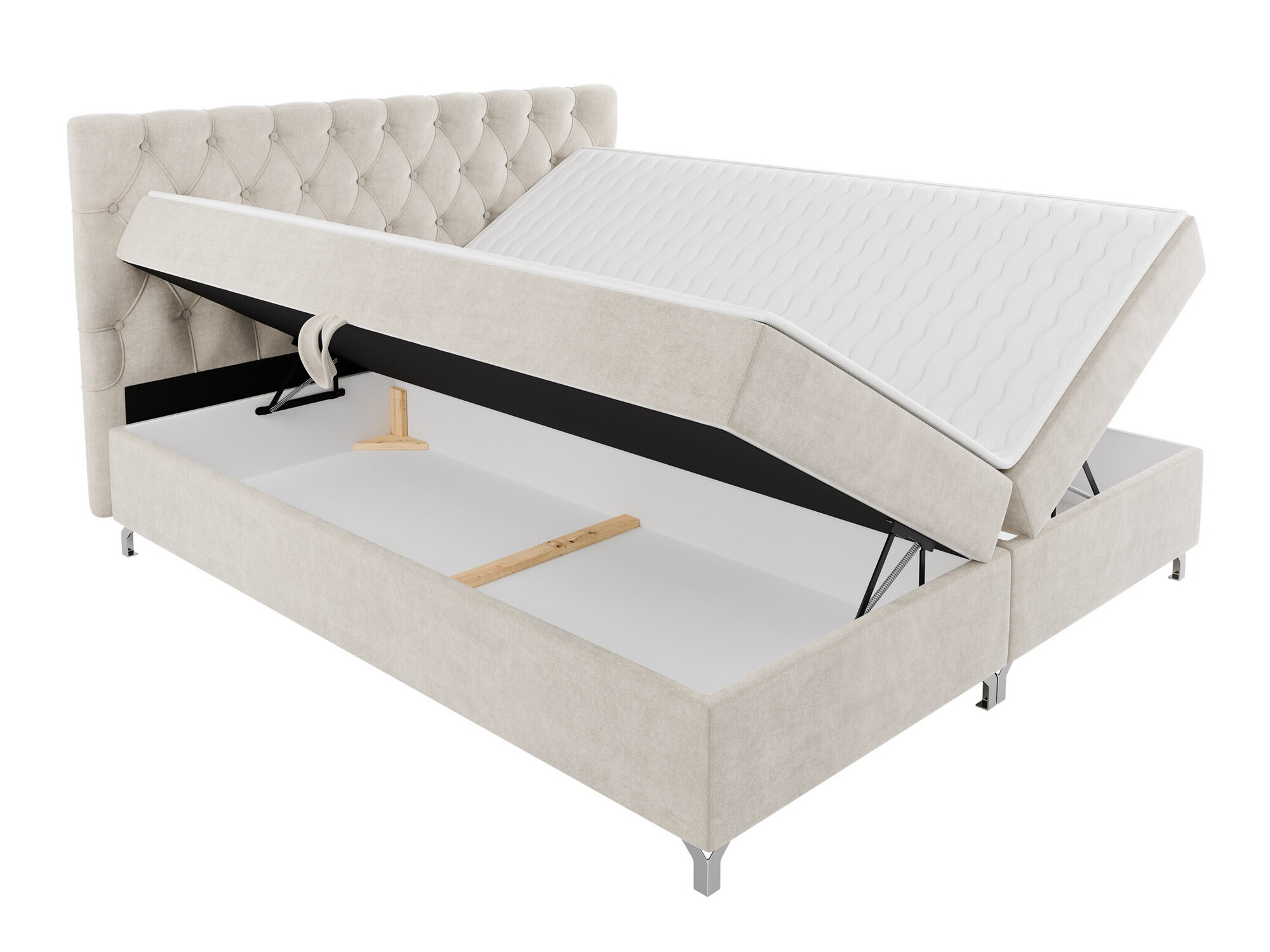 Pat boxspring Memphis 141 (Manila 02)