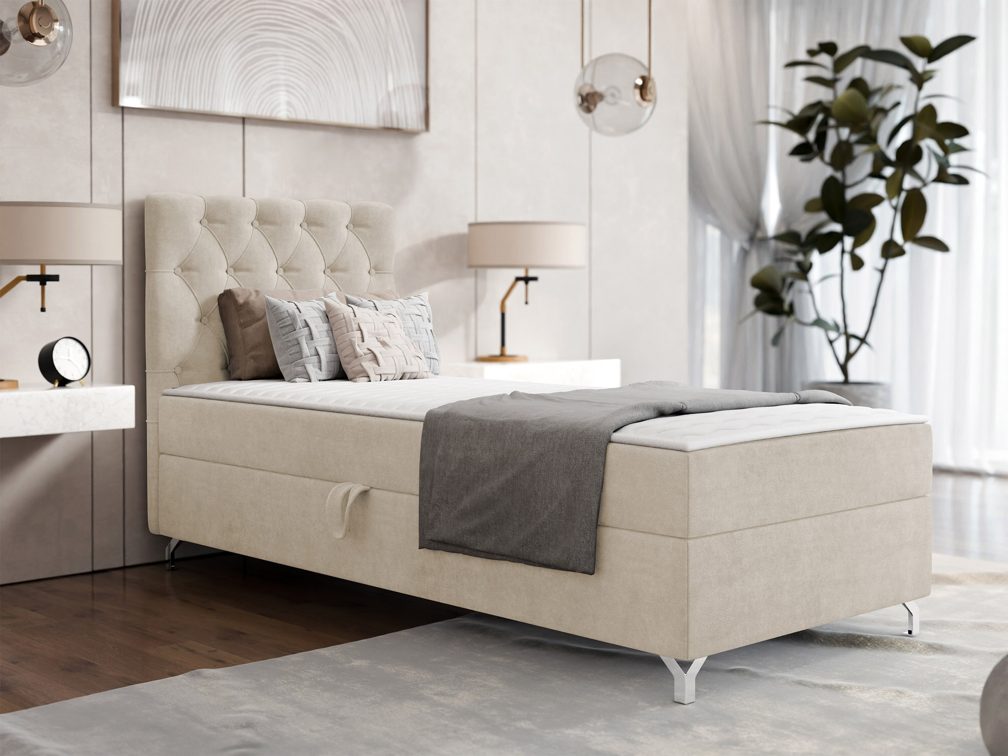 Pat boxspring Memphis 142 (Manila 02)