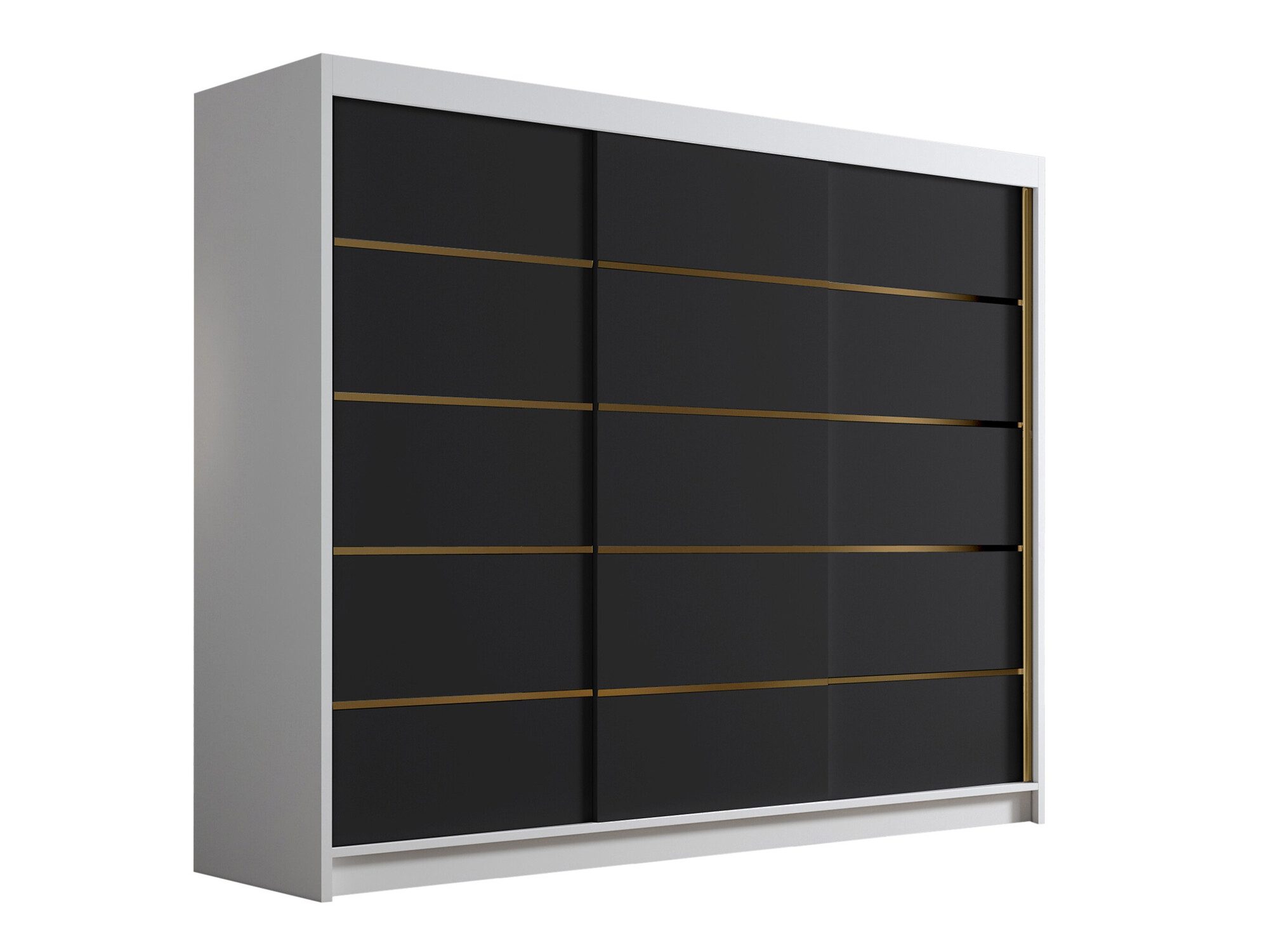 Dulap Closico Veltron II (Alb + Negru)