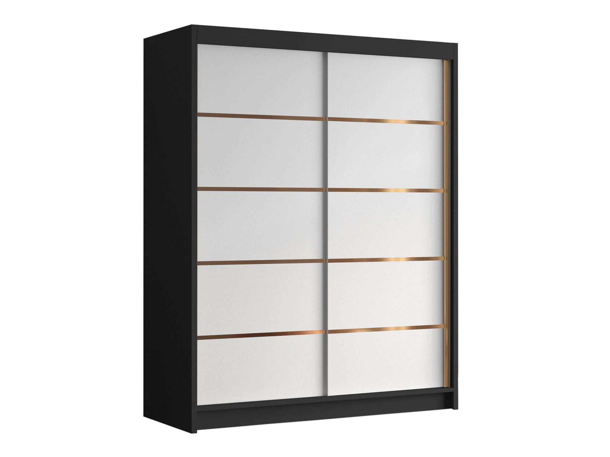 Dulap Closico Capsa III (Negru +Alb)