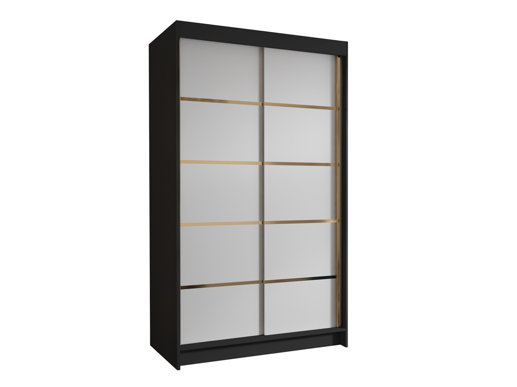 Dulap Closico Corden III (Negru + Alb)