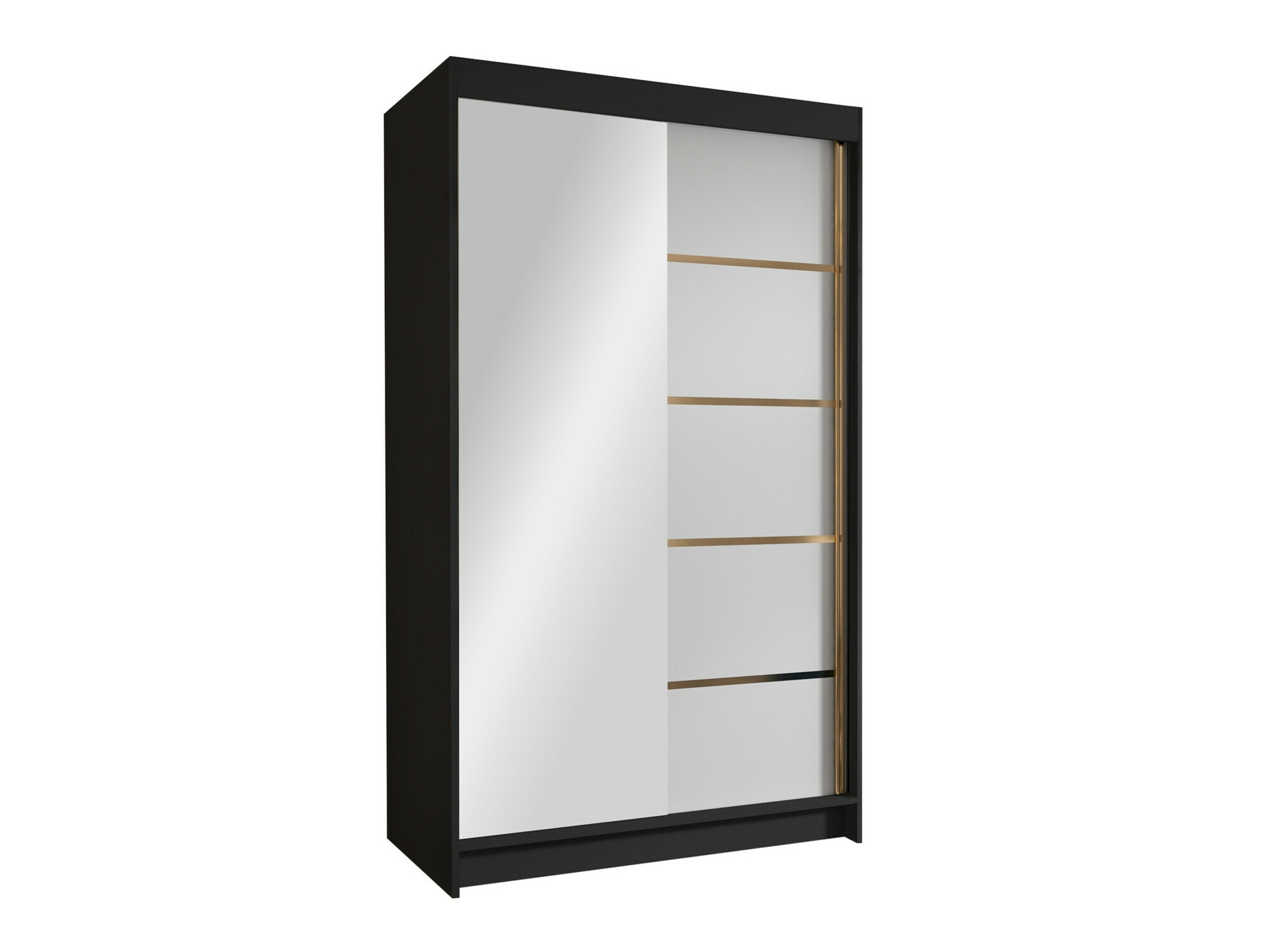 Dulap Closico Corden III (Negru + Alb)