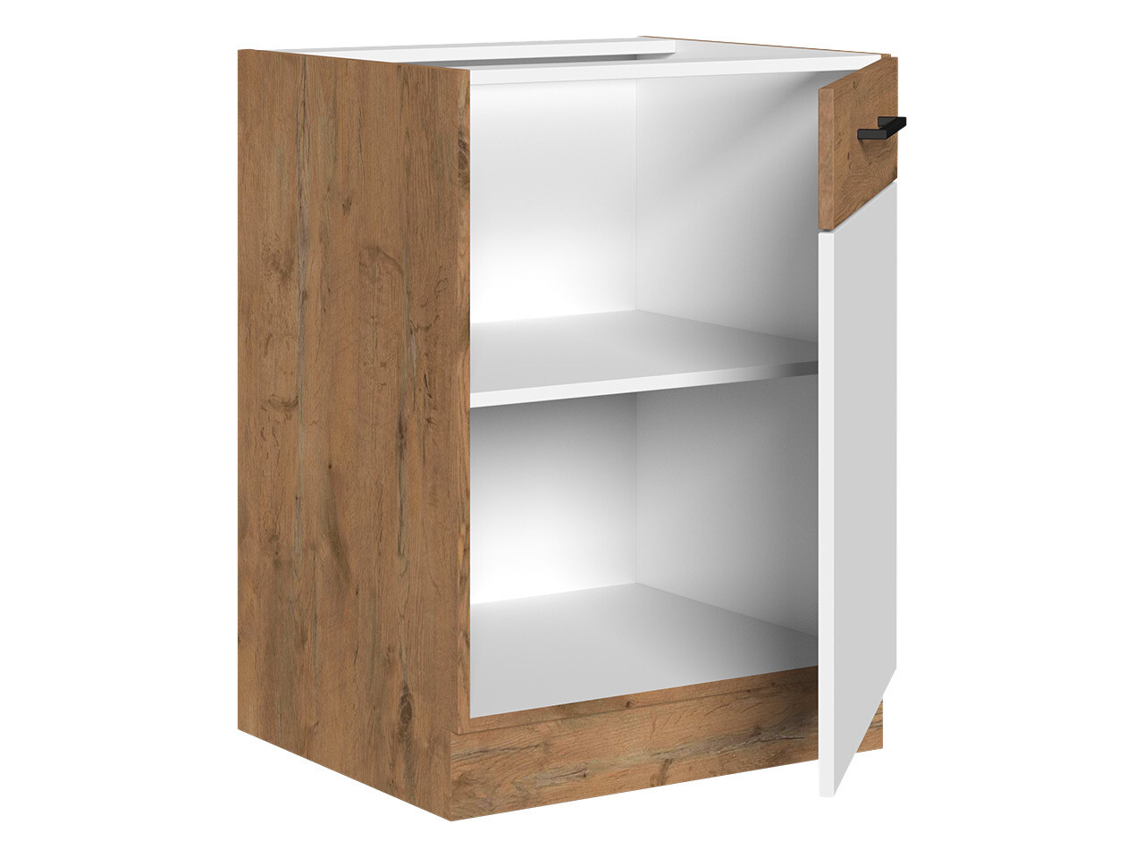 Dulap modular cu uși Wood White 116