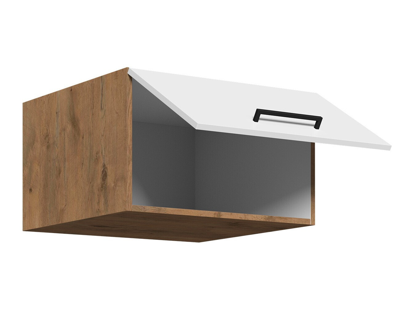 Dulap de perete modular Wood White 124