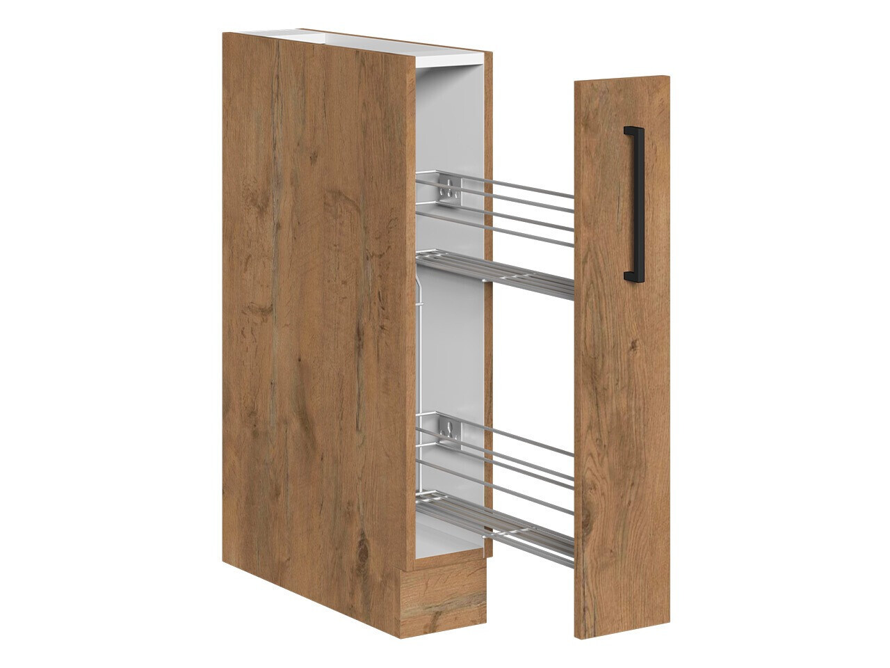 Dulap modular cu coș extensibil Wood 105