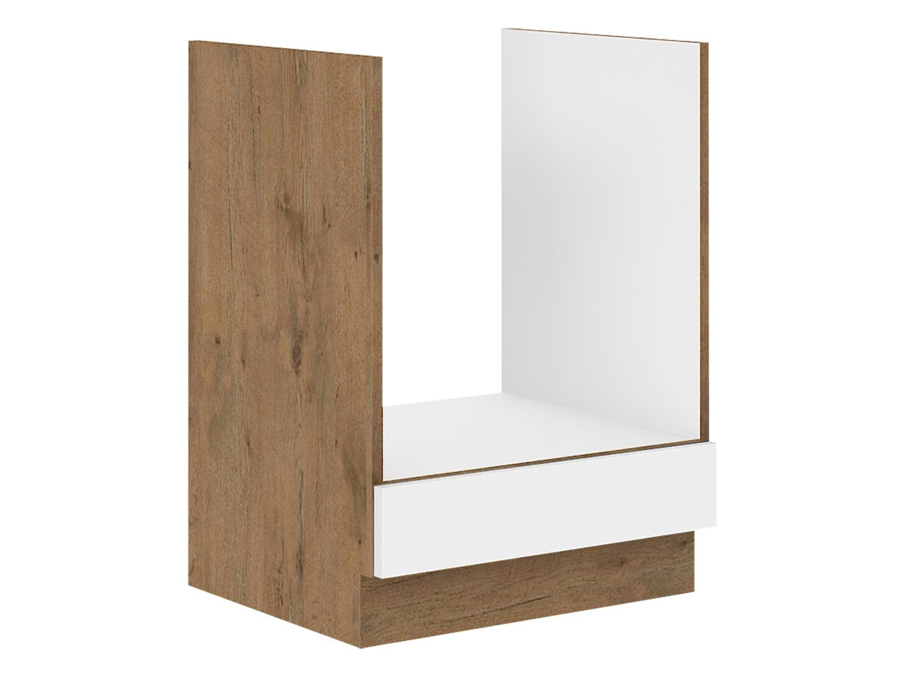 Dulap modular pentru electrocasnice incorporabile Wood White 125