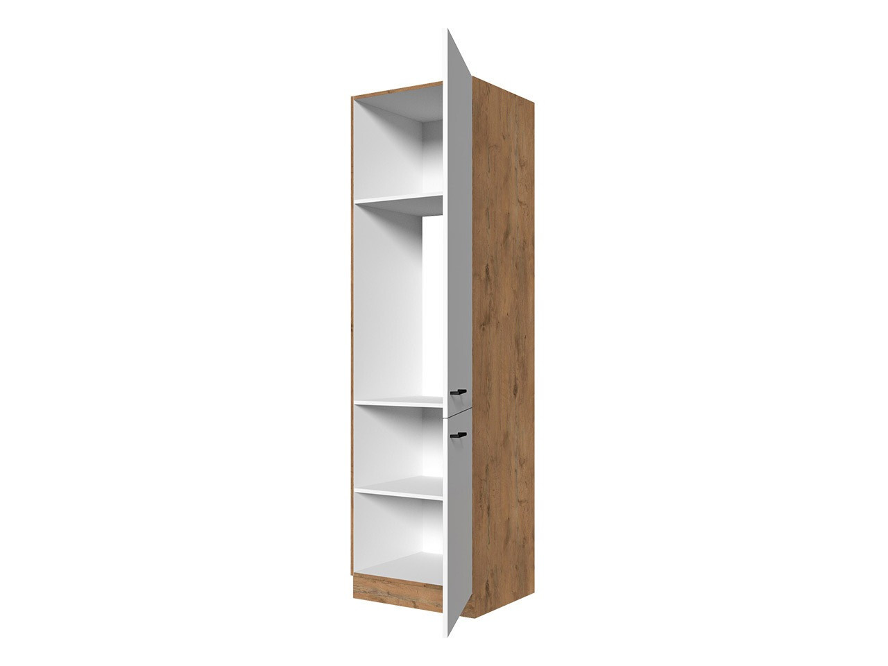 Dulap modular cu uși Wood White 135