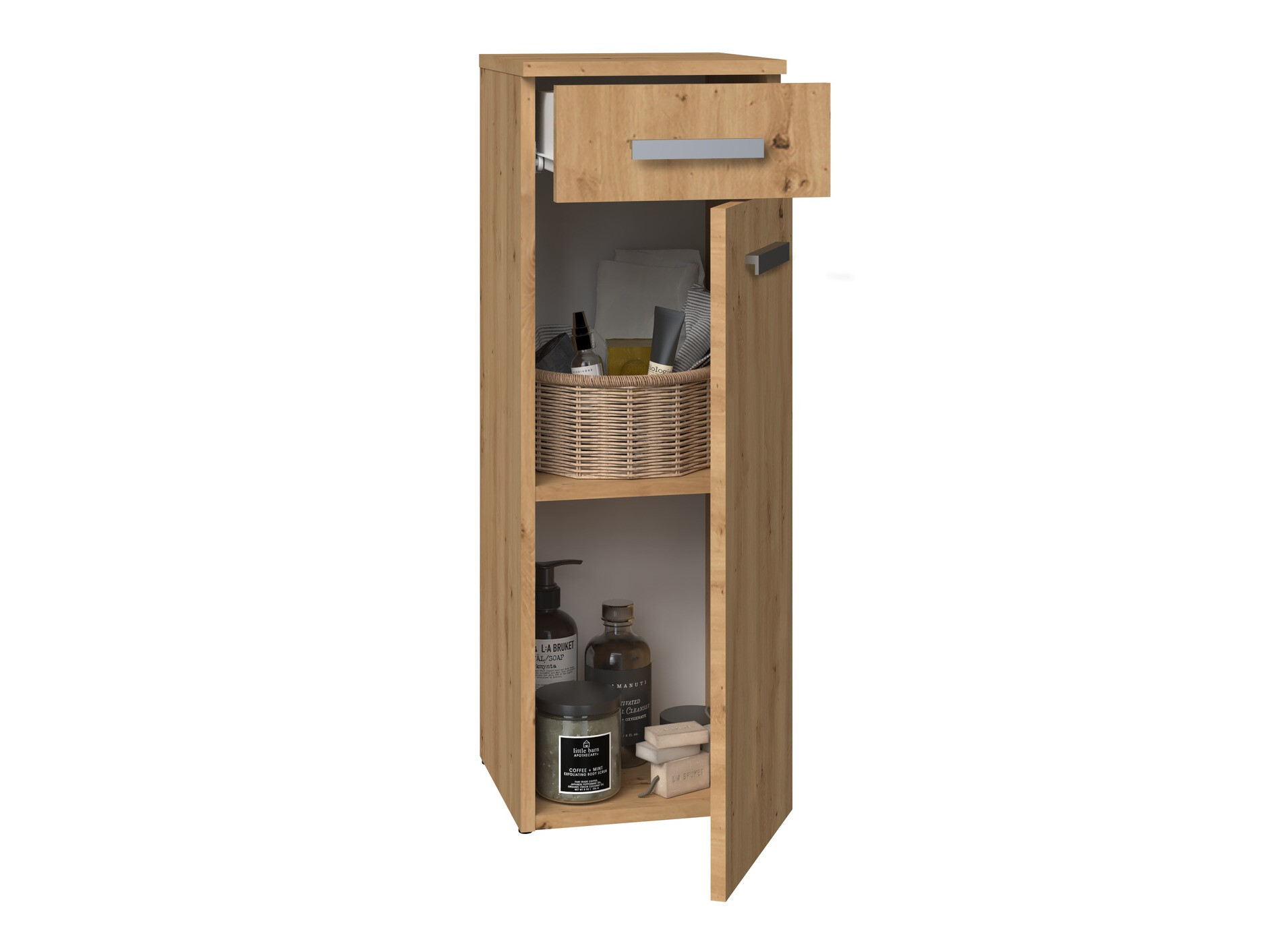 Cabinet de baie neancorat Nolmaru 109 (Stejar artizan)