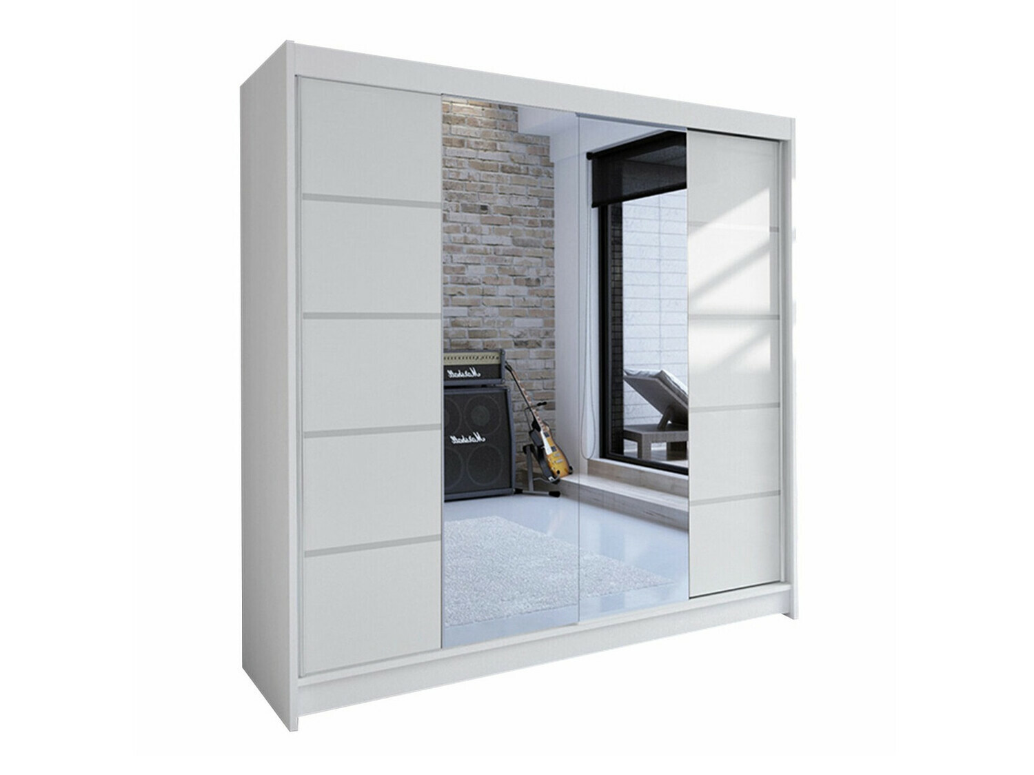 Dulap Closico Cavaris V (Alb)