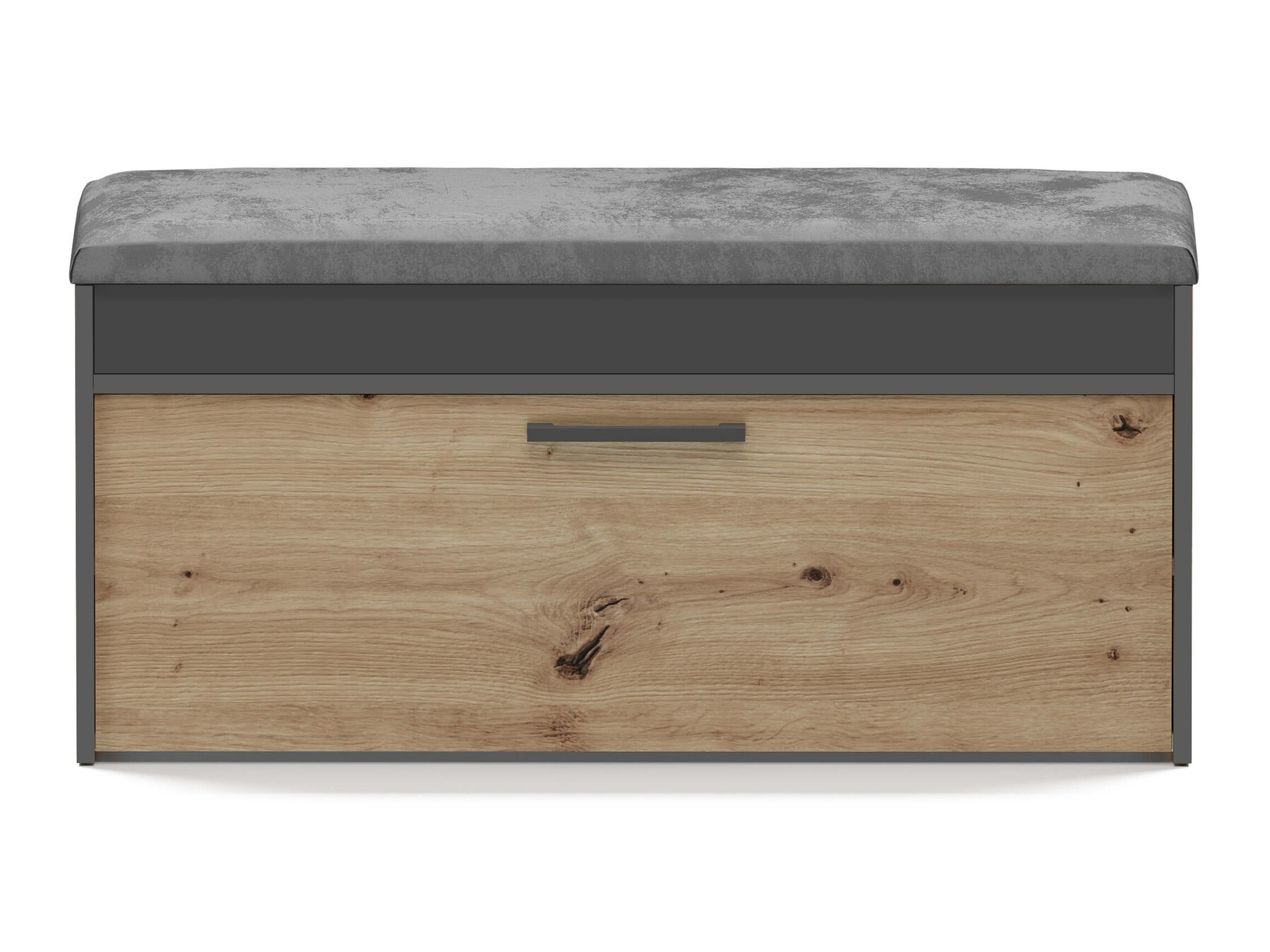 Dulap pantofi Mandeville 216 (Antracit + Stejar artizan)