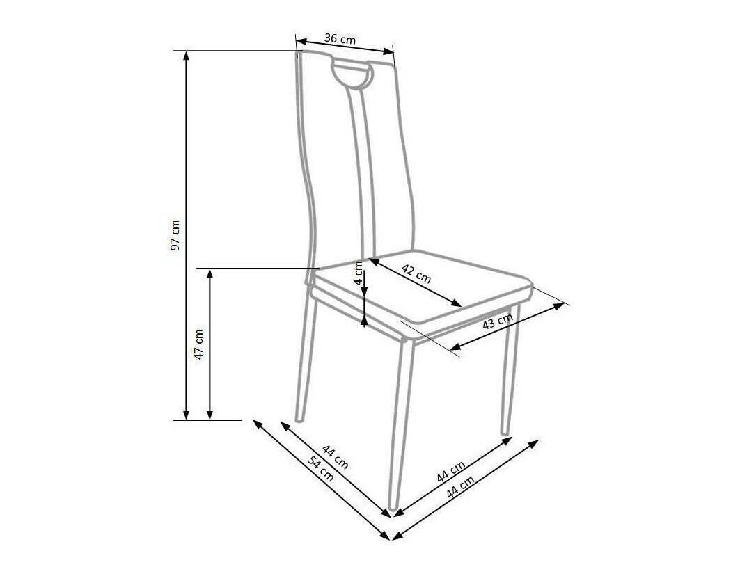 Scaun Houston 252 (Crem)