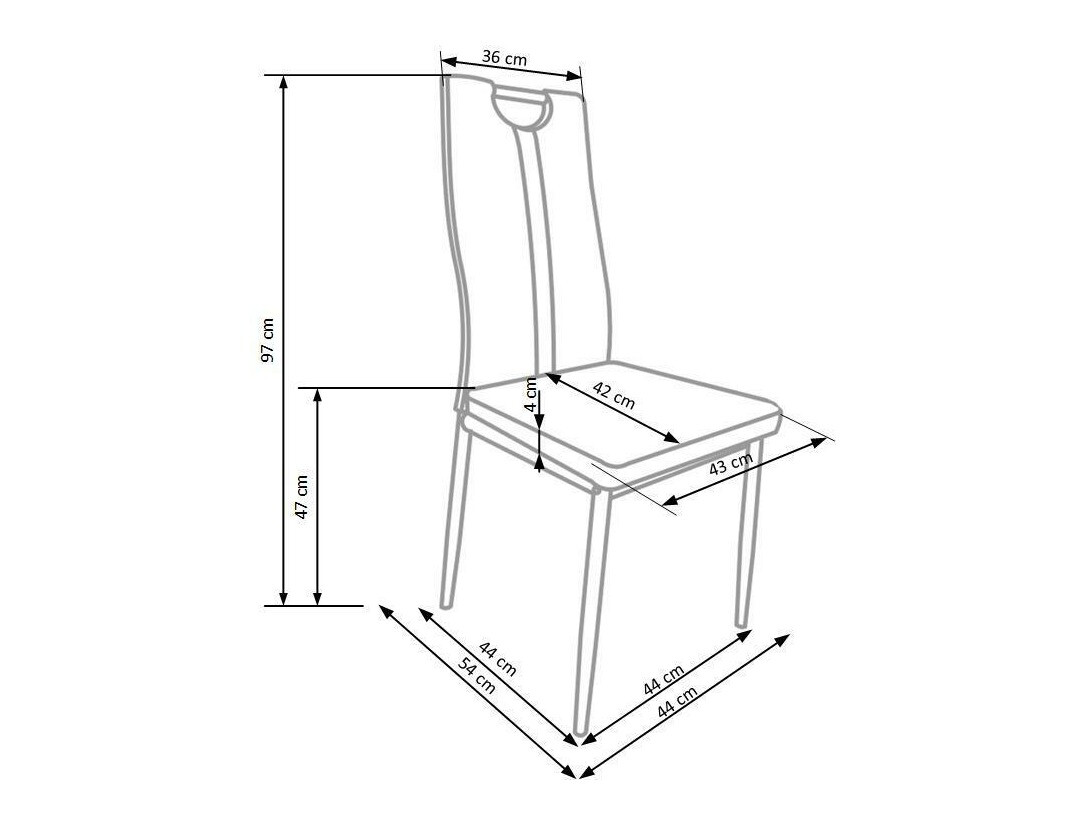 Scaun Houston 252 (Gri)