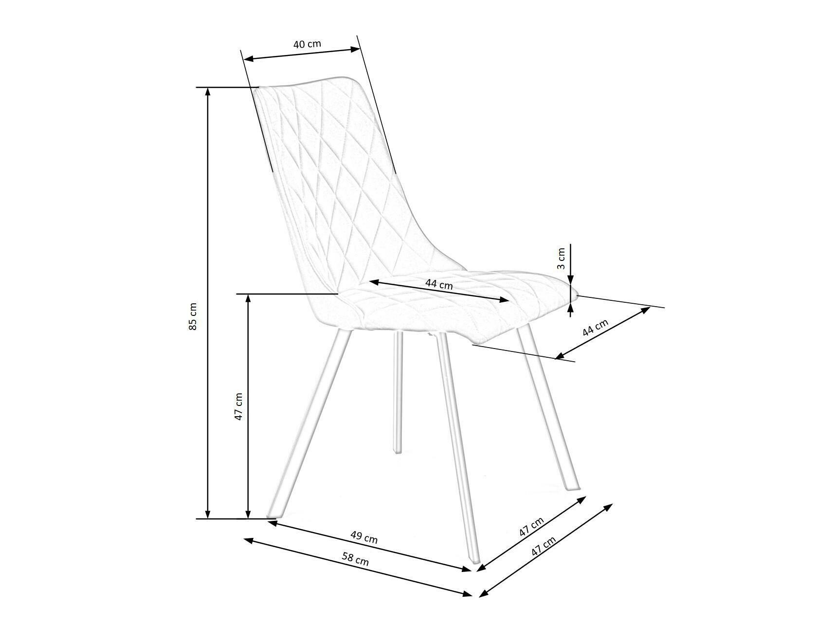 Scaun Houston 1233 (Albastru inchis)