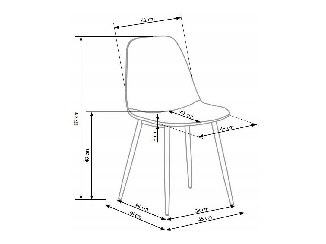 Scaun Houston 983 (Albastru inchis)