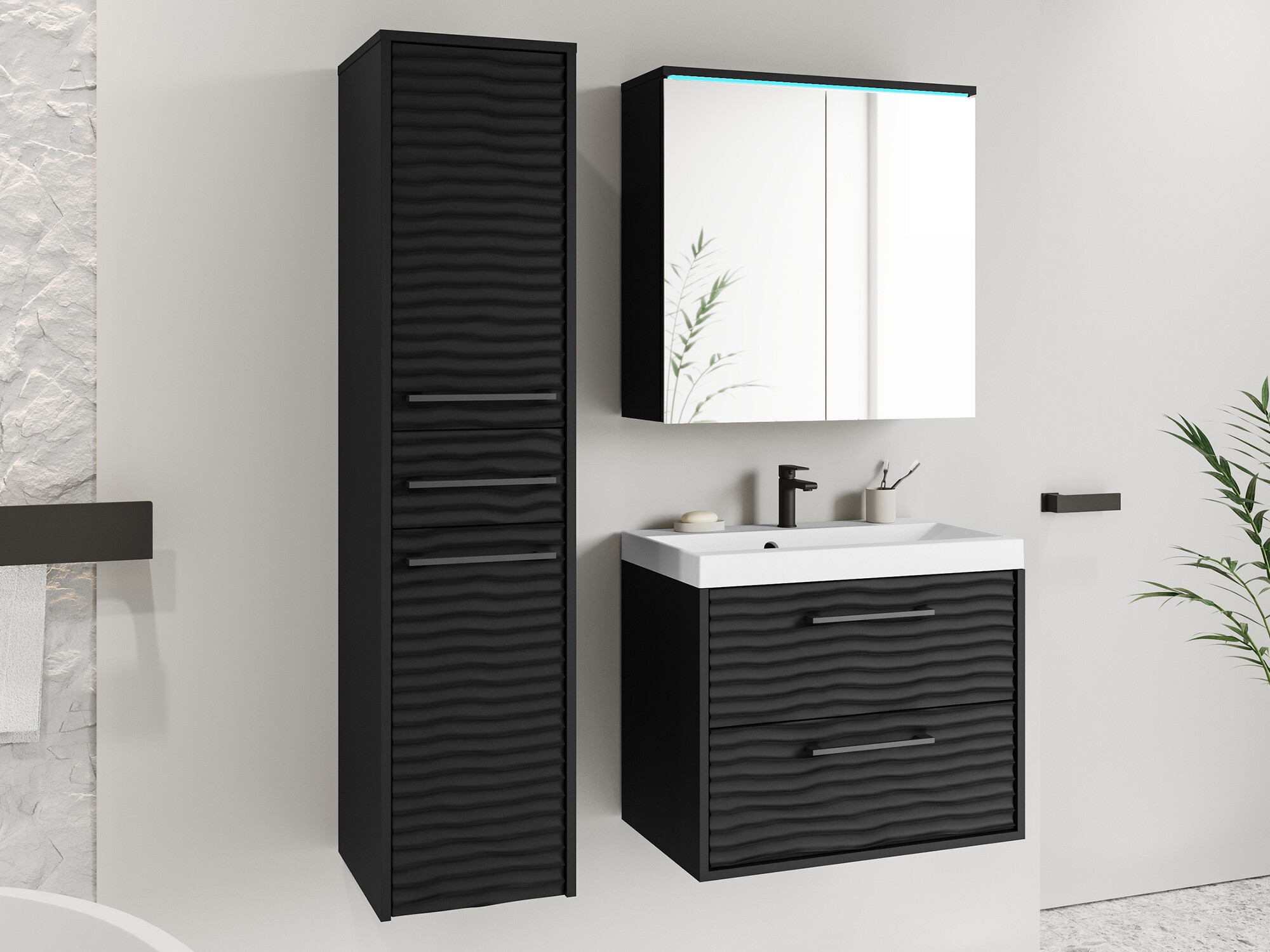 Set baie Sarasota 173 (Grafit)