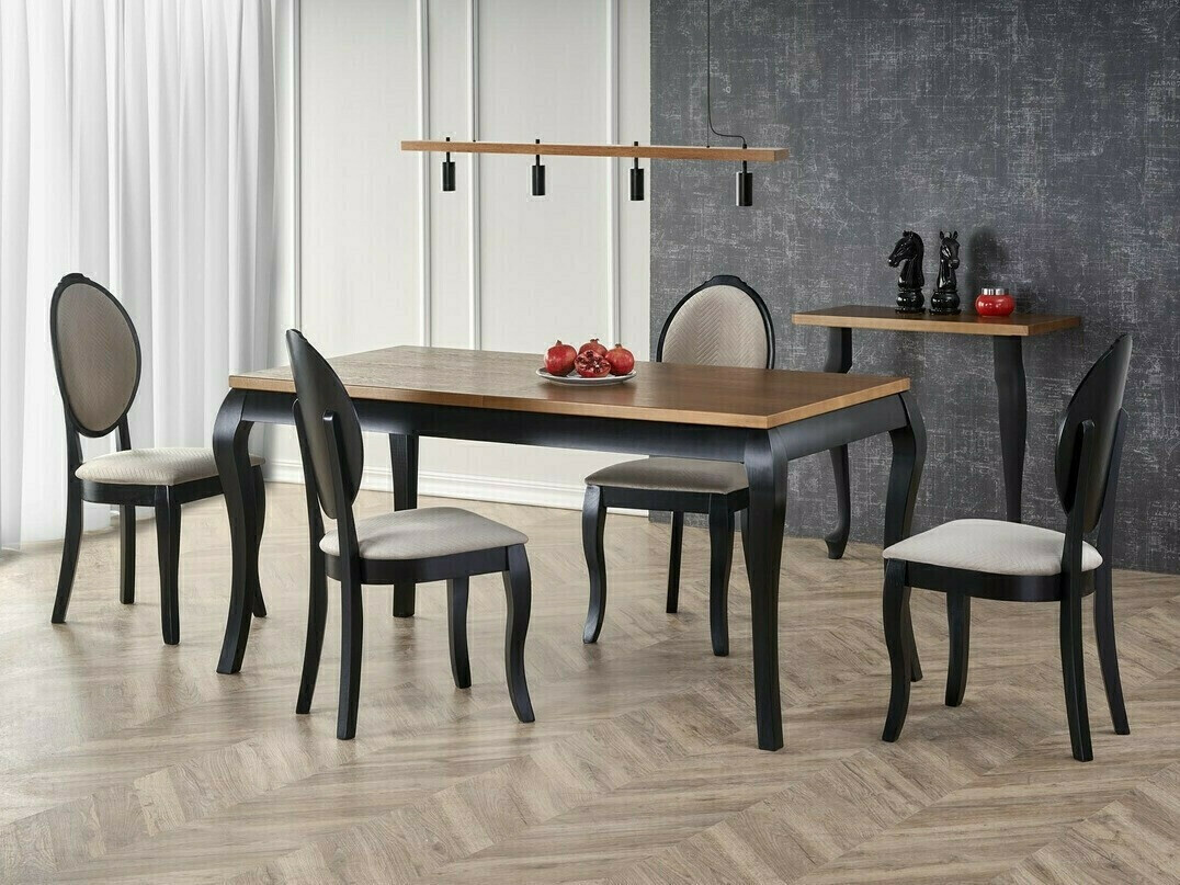 Scaun Houston 986 (Negru + Bej)