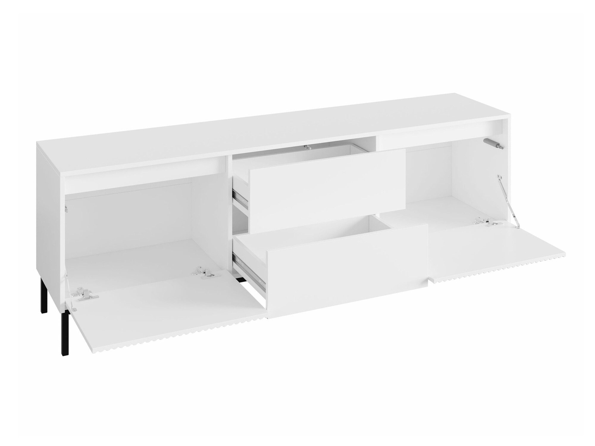 Set de living Comfivo Delruva II (Negru)