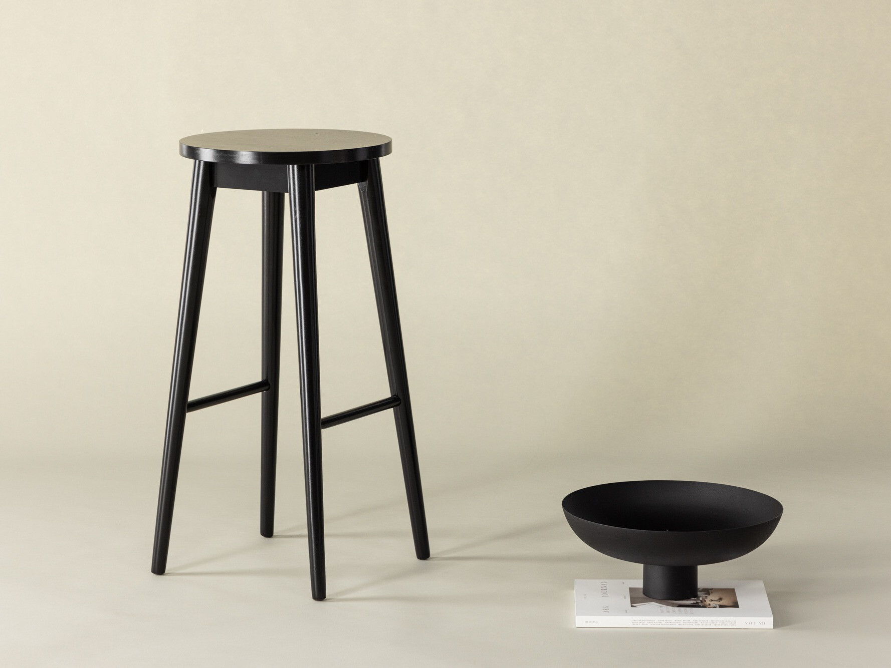 Scaun bar Dallas 4203 (Negru)