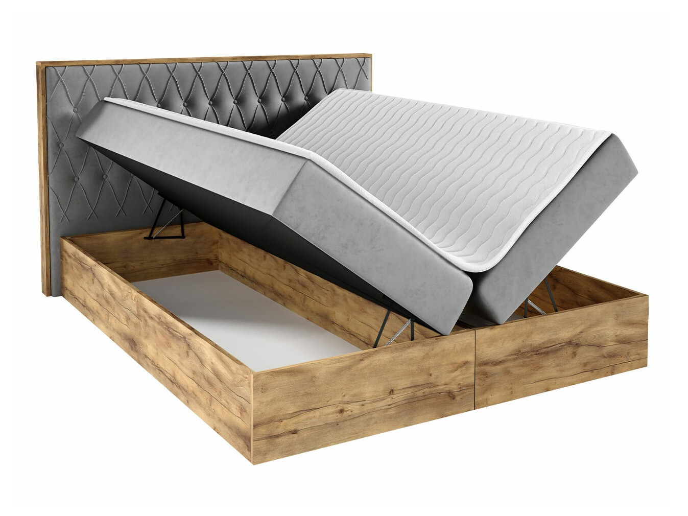 Pat boxspring Navis II (Faro 16)