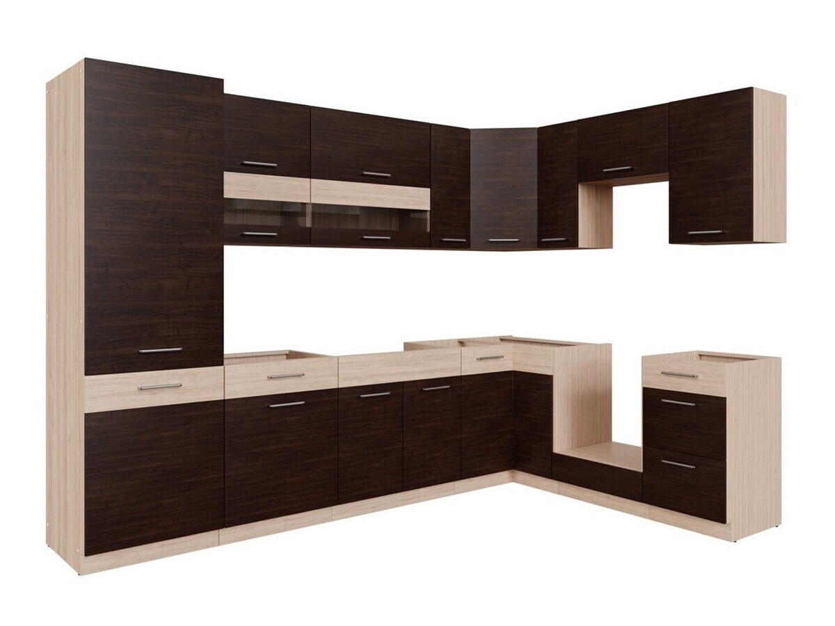 Set de bucătărie modular Mode Dark 129