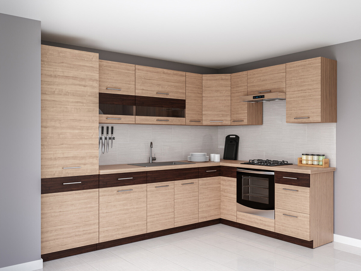 Set de bucătărie modular Mode Light 129