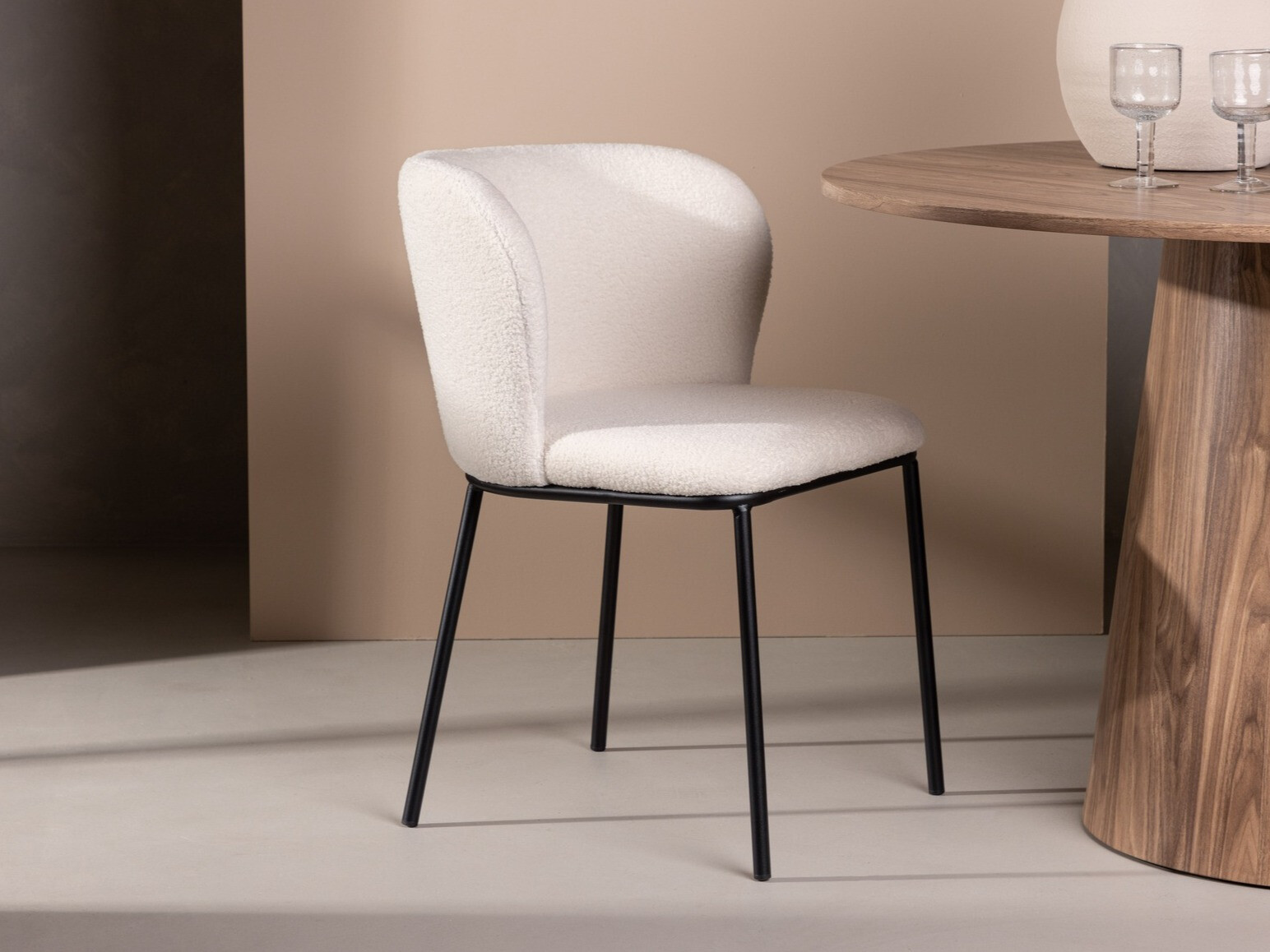 Scaun Dallas 4694 (Alb + Negru)