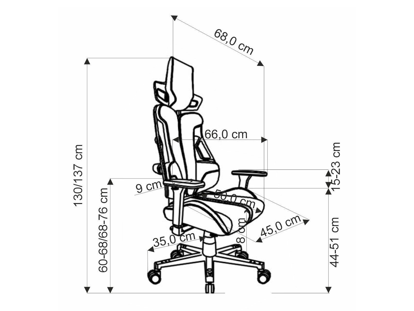 Scaun gaming Houston 1712