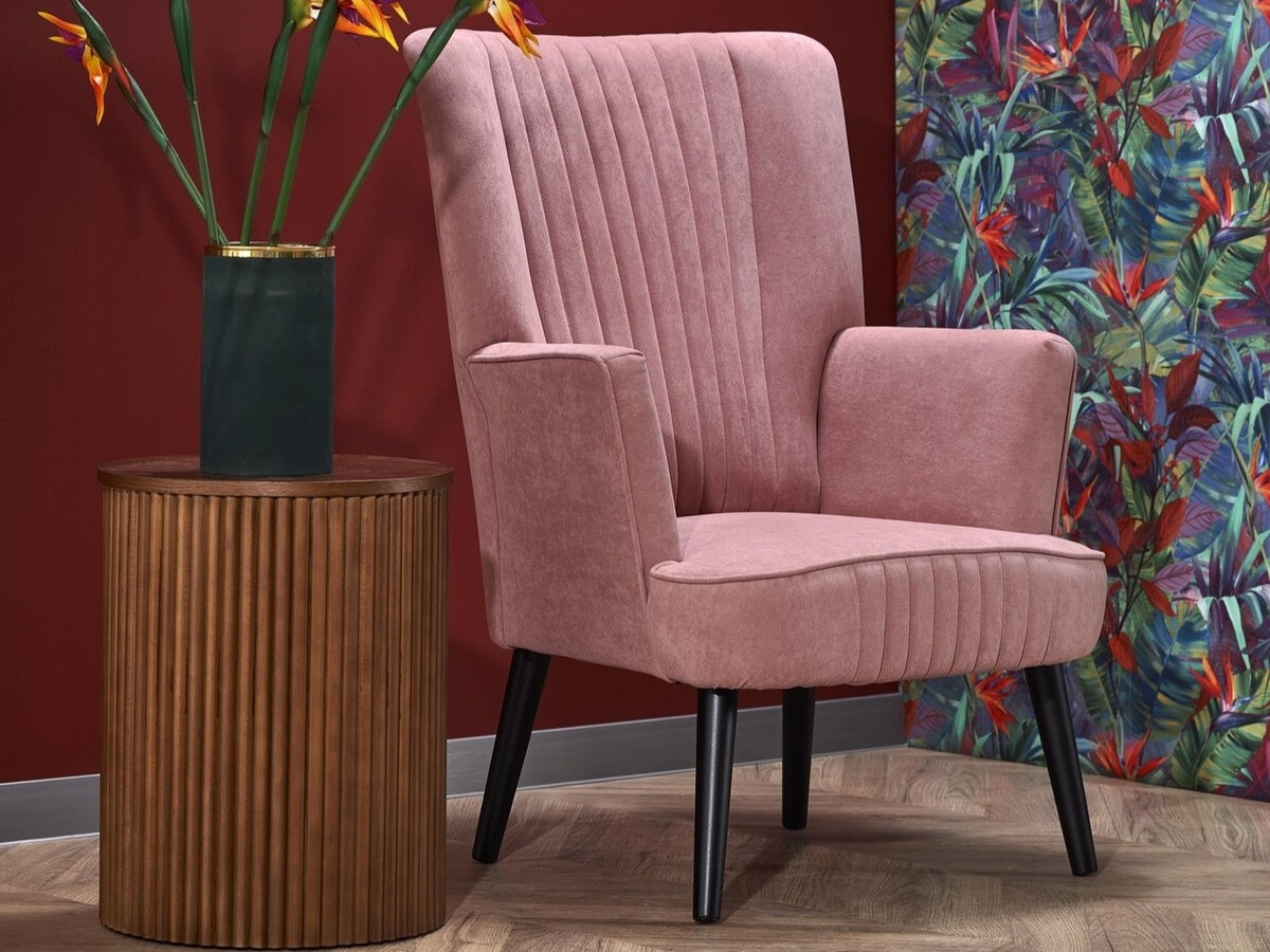 Fotoliu Houston 955 (Roze + Negru)