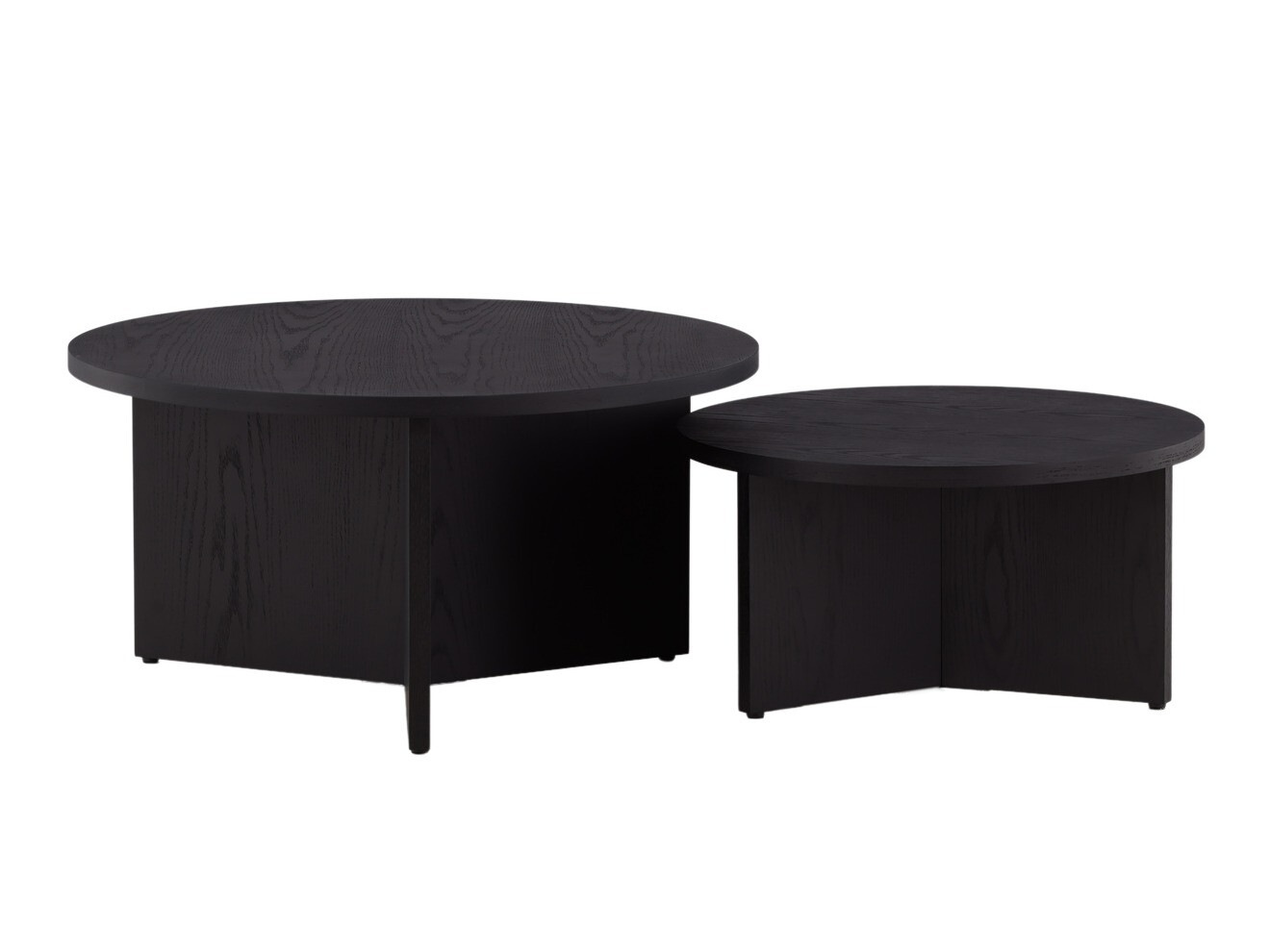 Set de măsuțe de cafea Dallas 4475 (Negru)