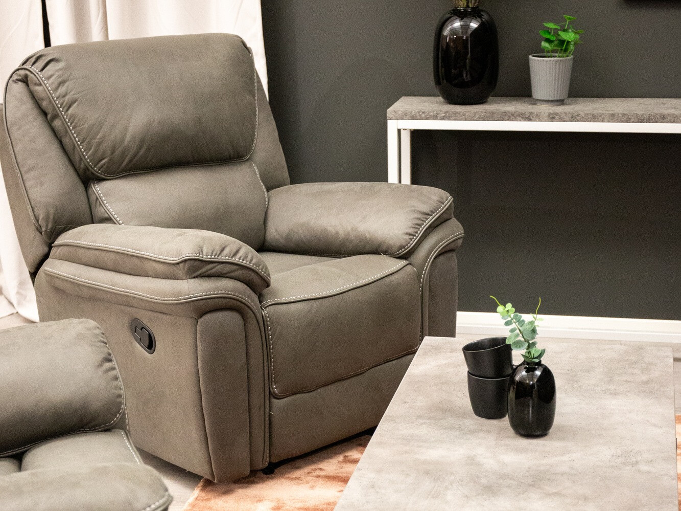 Fotoliu recliner Dallas 4725 (Gri)