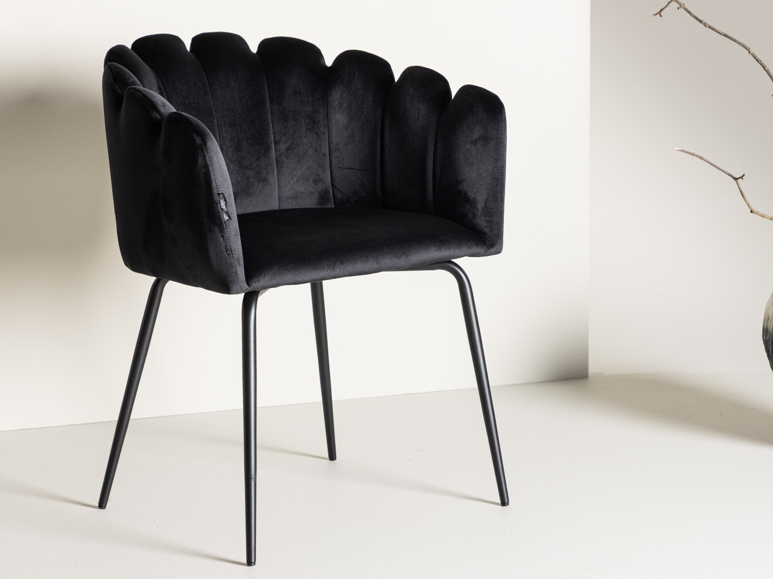 Scaun Dallas 134 (Negru)