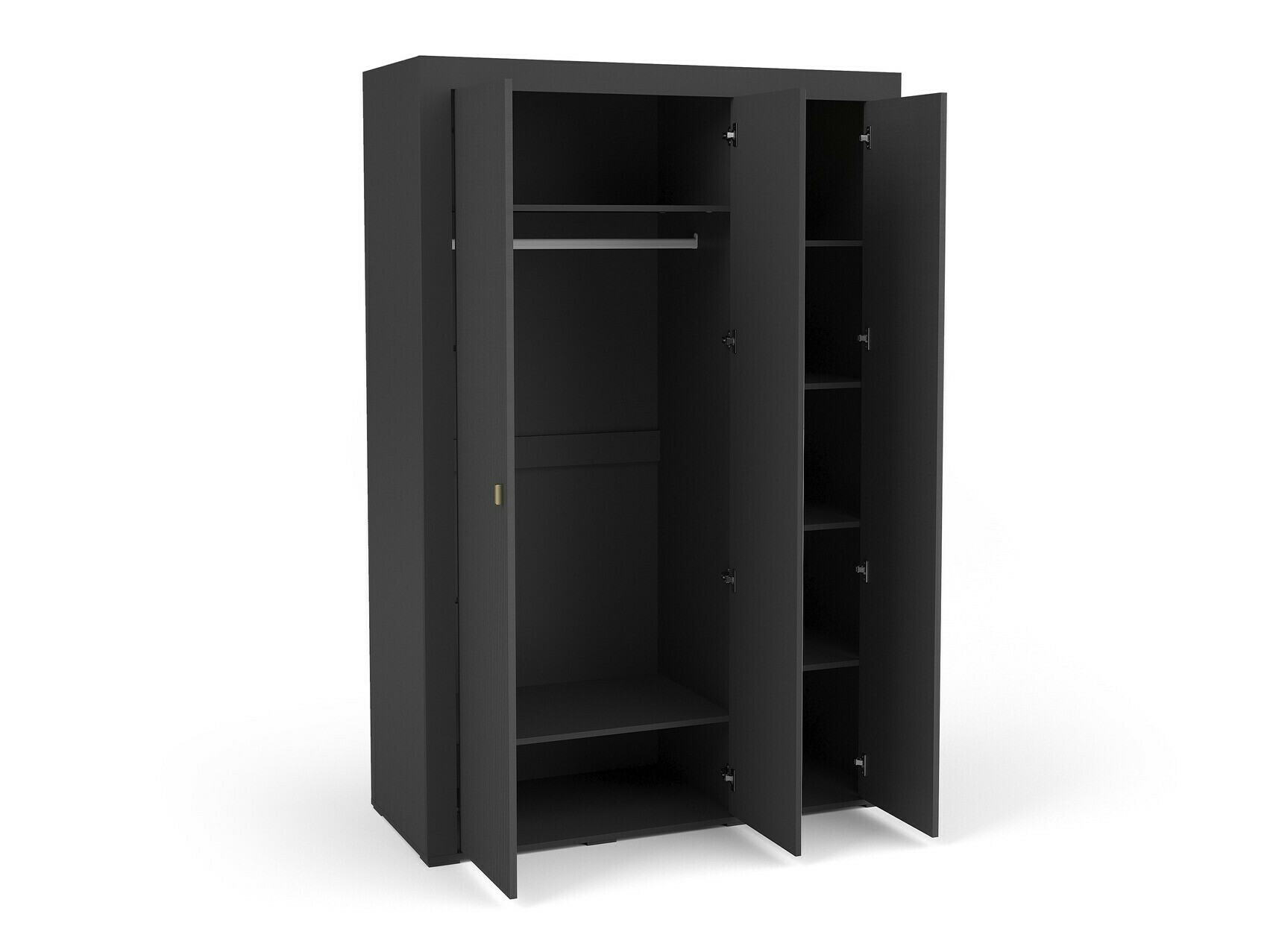 Set dormitor Mormavu 113 (Negru mat)