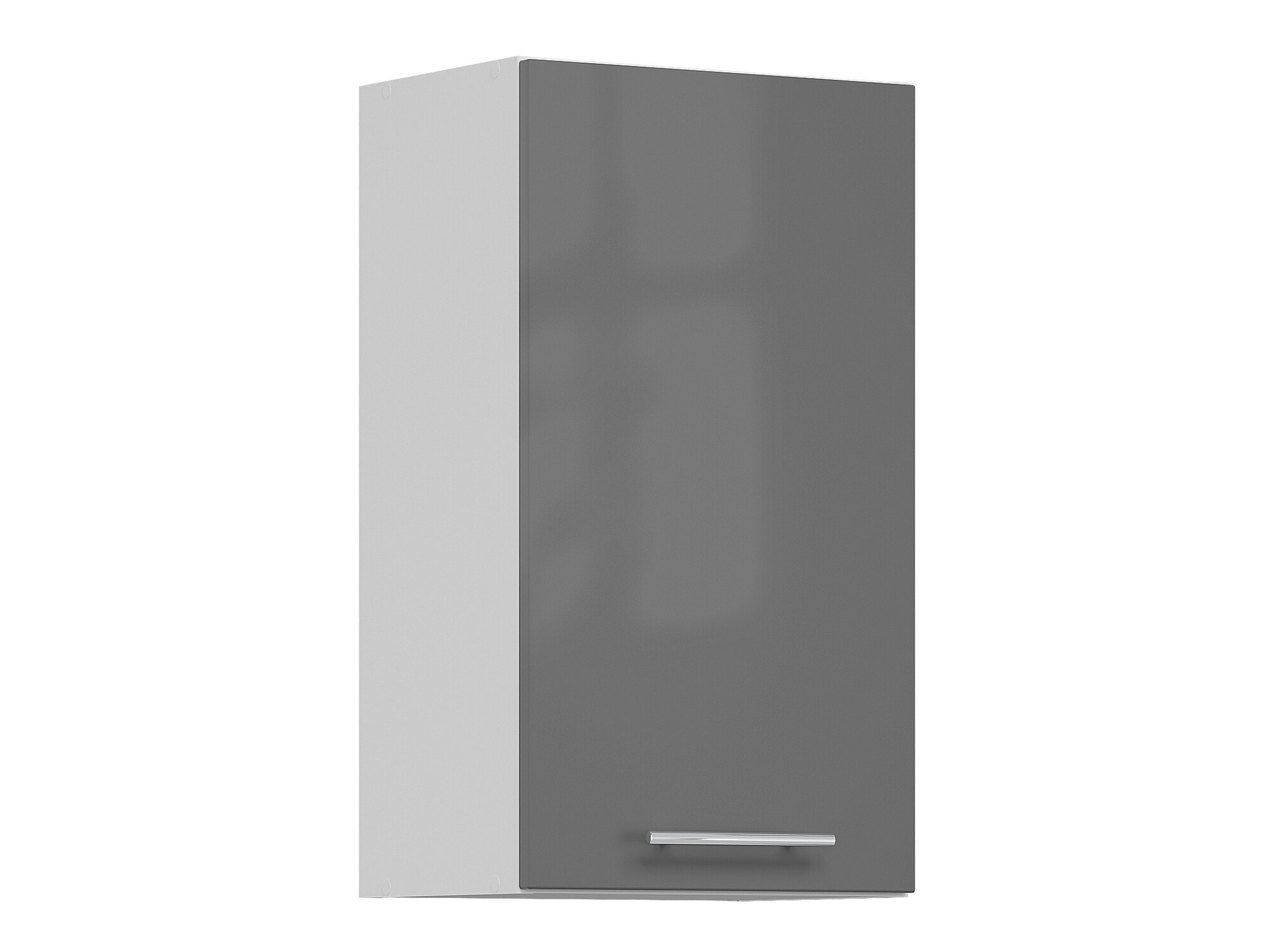Dulap de perete modular Glossy Grey 101
