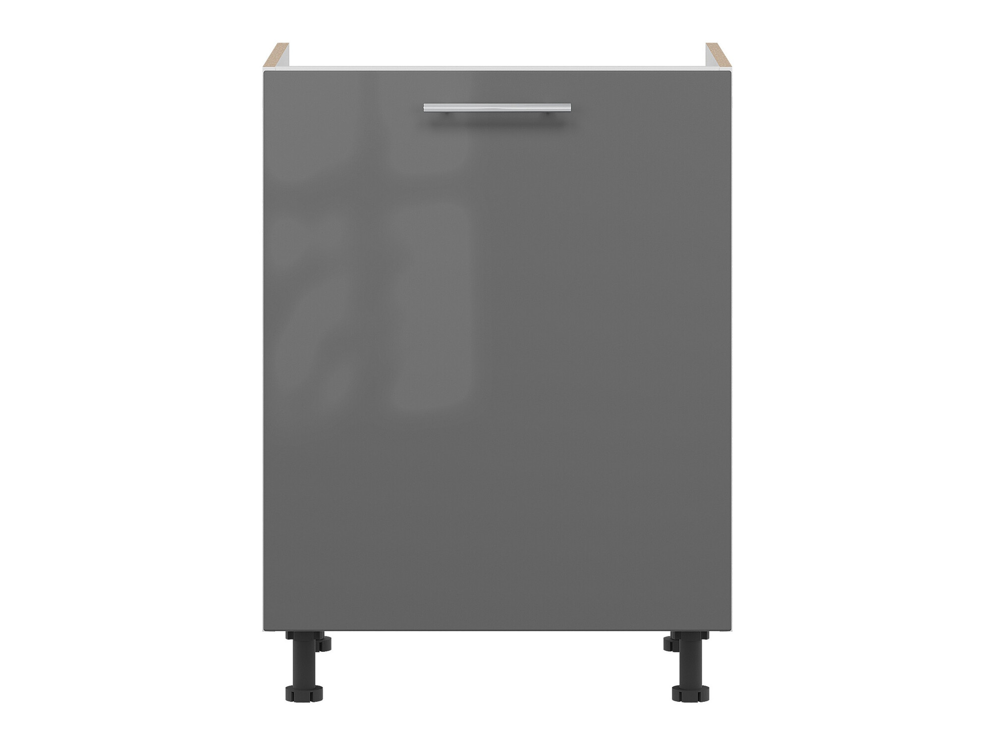 Dulap modular cu uși pentru chiuvetă Tiffa Grey 121