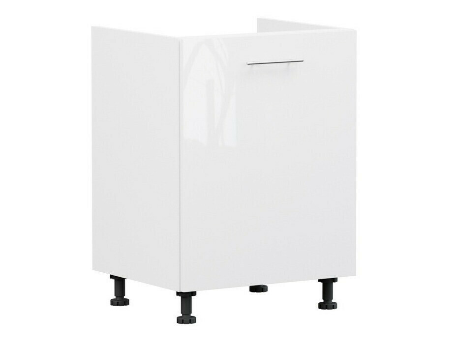 Dulap modular cu uși pentru chiuvetă Tiffa White 134