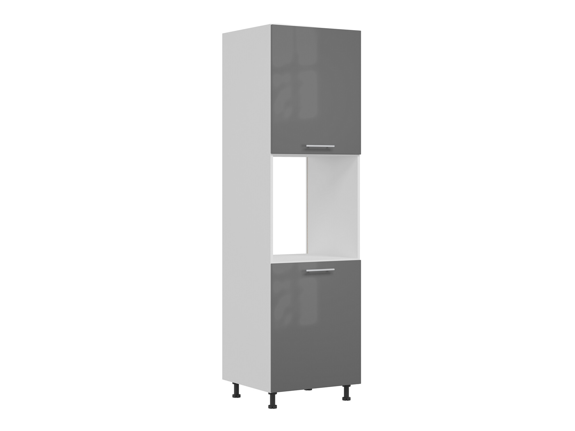 Dulap modular pentru electrocasnice incorporabile Tiffa Grey 122