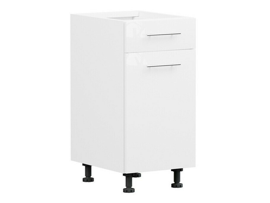Dulap modular cu sertar și uși Tiffa White 141