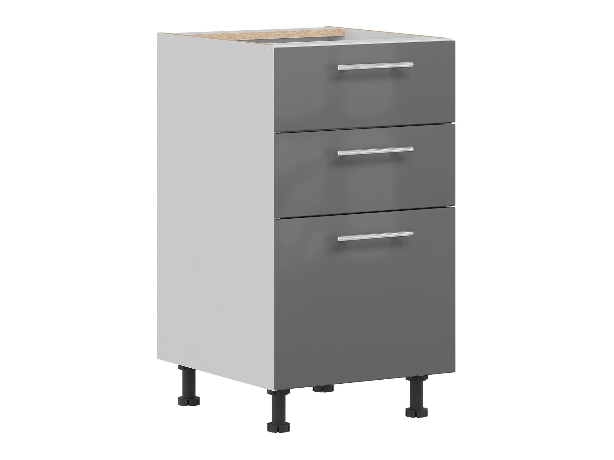 Dulap modular cu sertare Tiffa Grey 139