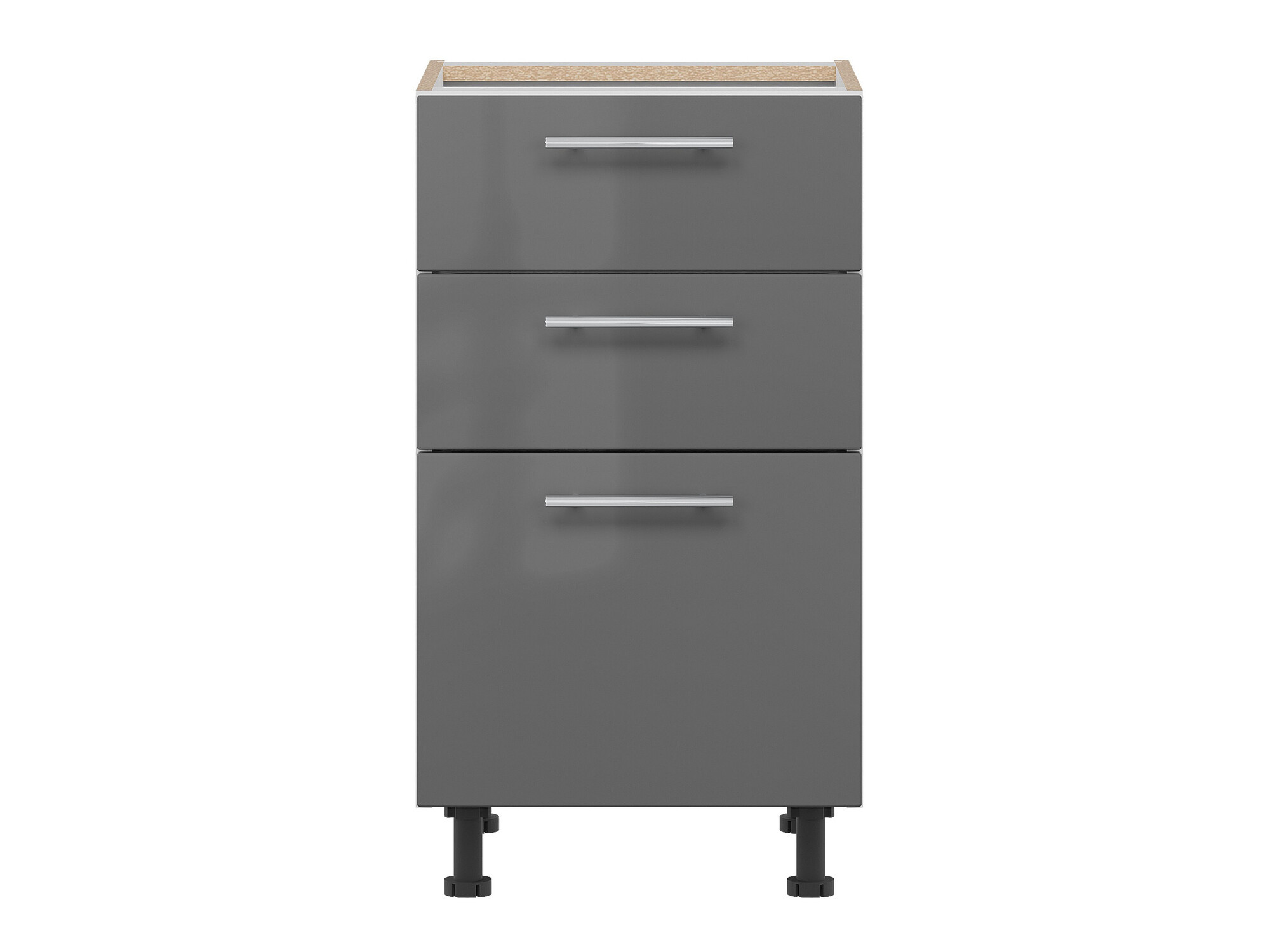 Dulap modular cu sertare Tiffa Grey 139