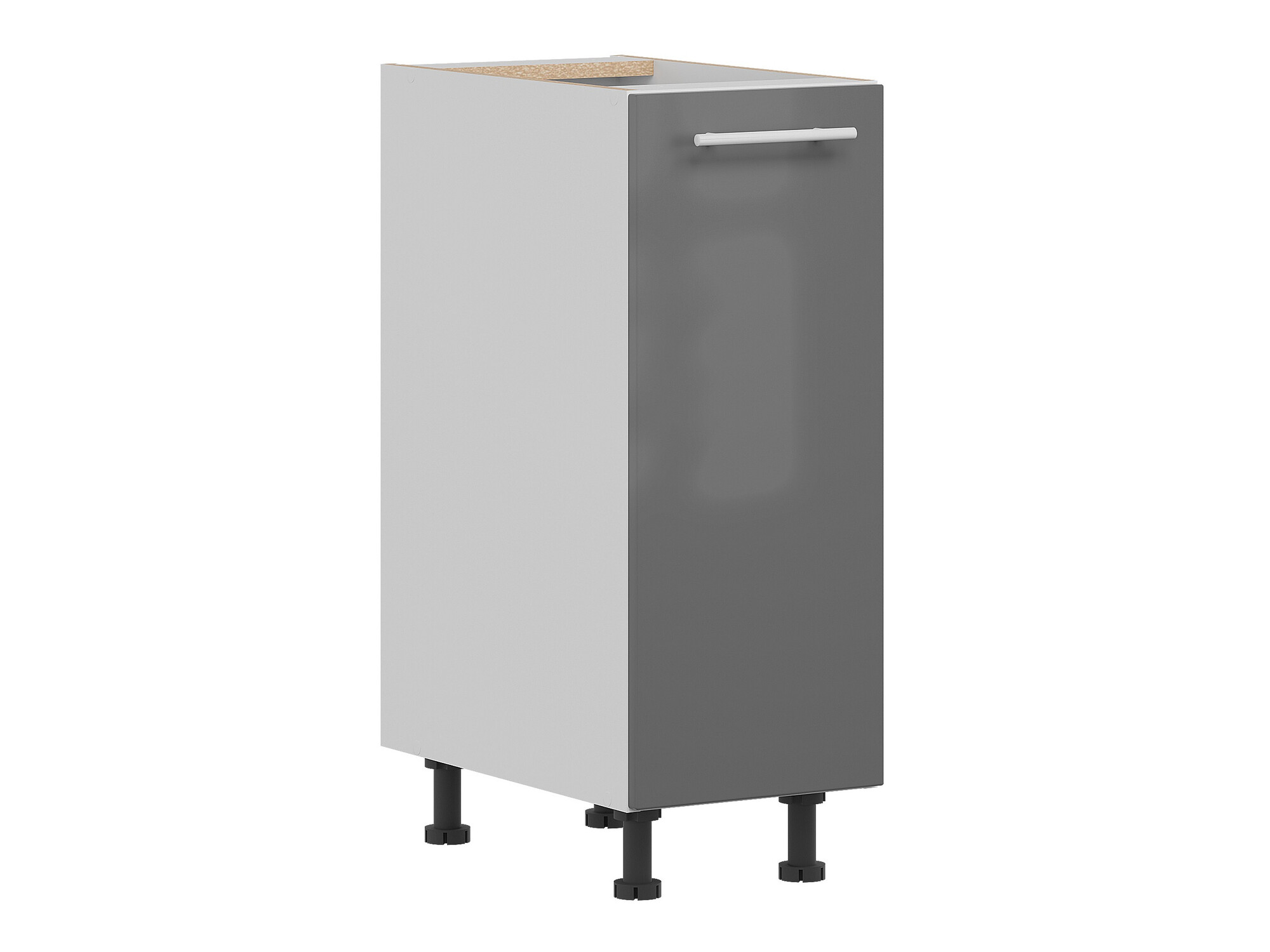 Dulap modular cu uși Tiffa Grey 136