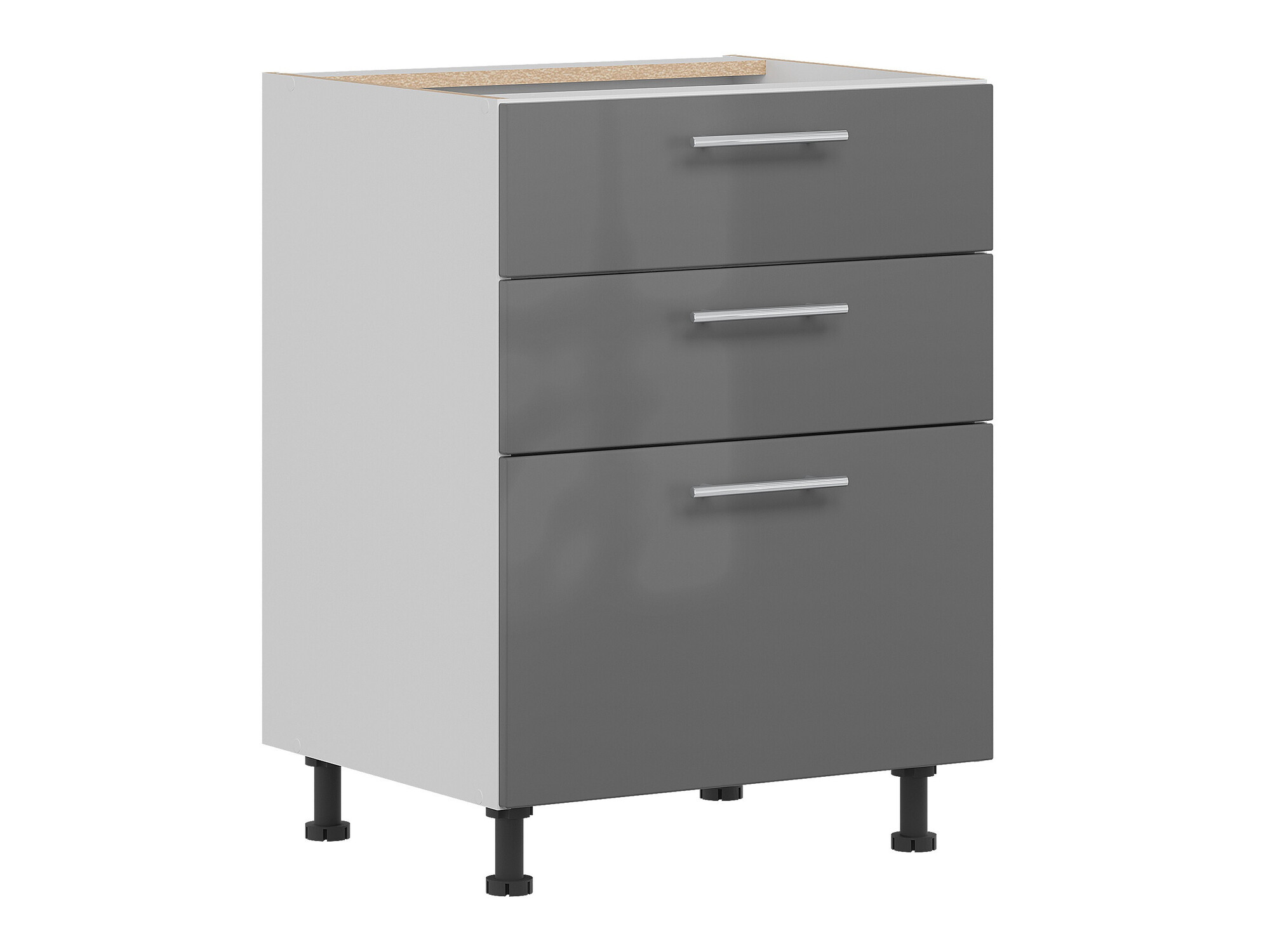 Dulap modular cu sertare Tiffa Grey 142