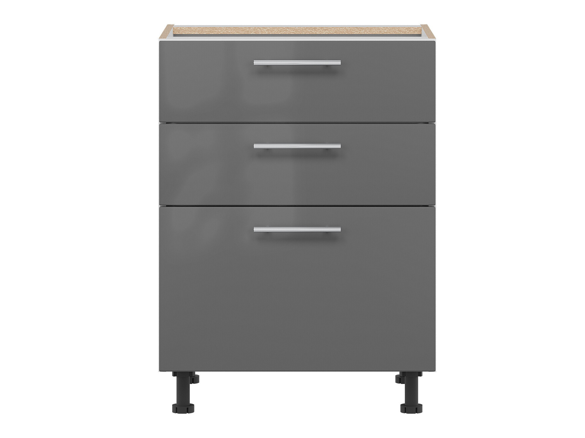 Dulap modular cu sertare Tiffa Grey 142