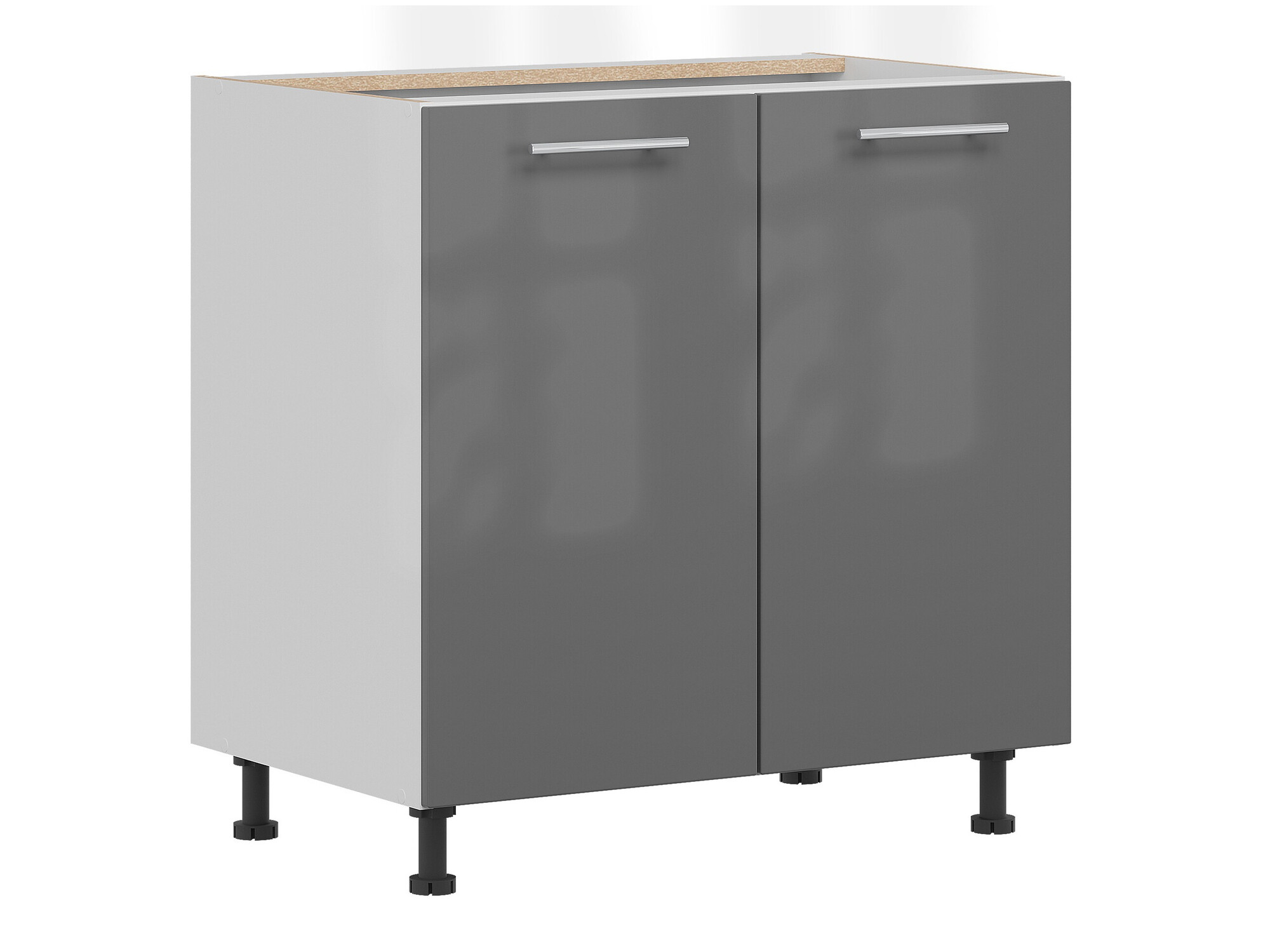 Dulap modular cu uși Tiffa Grey 143