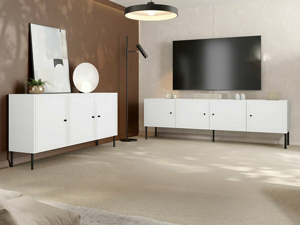 Set de living Celra I (Alb)